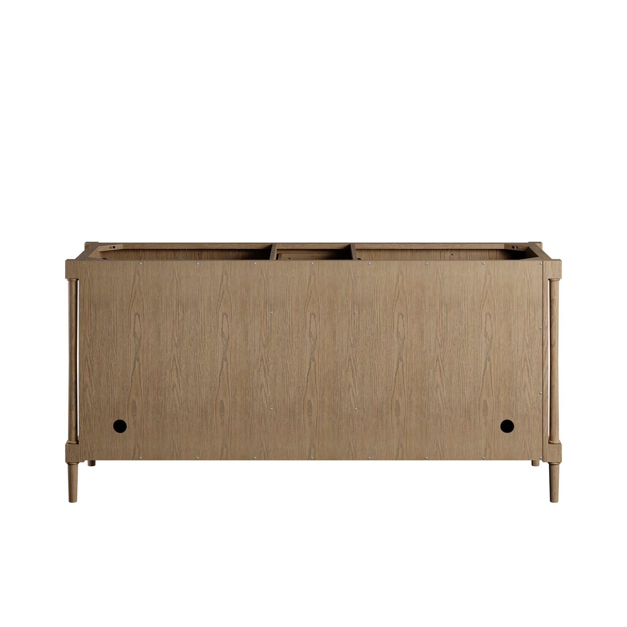 James Martin Kinnsden 72" Double Bathroom Vanity, Weathered Oak, view 21