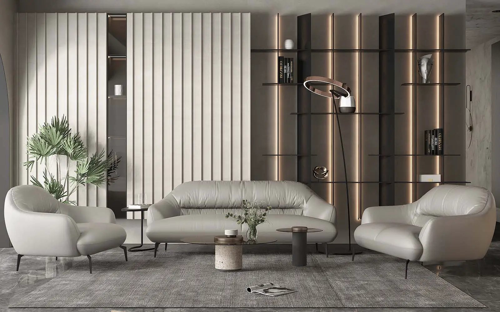 Leonia - Loveseat by Unique Piece Furniture