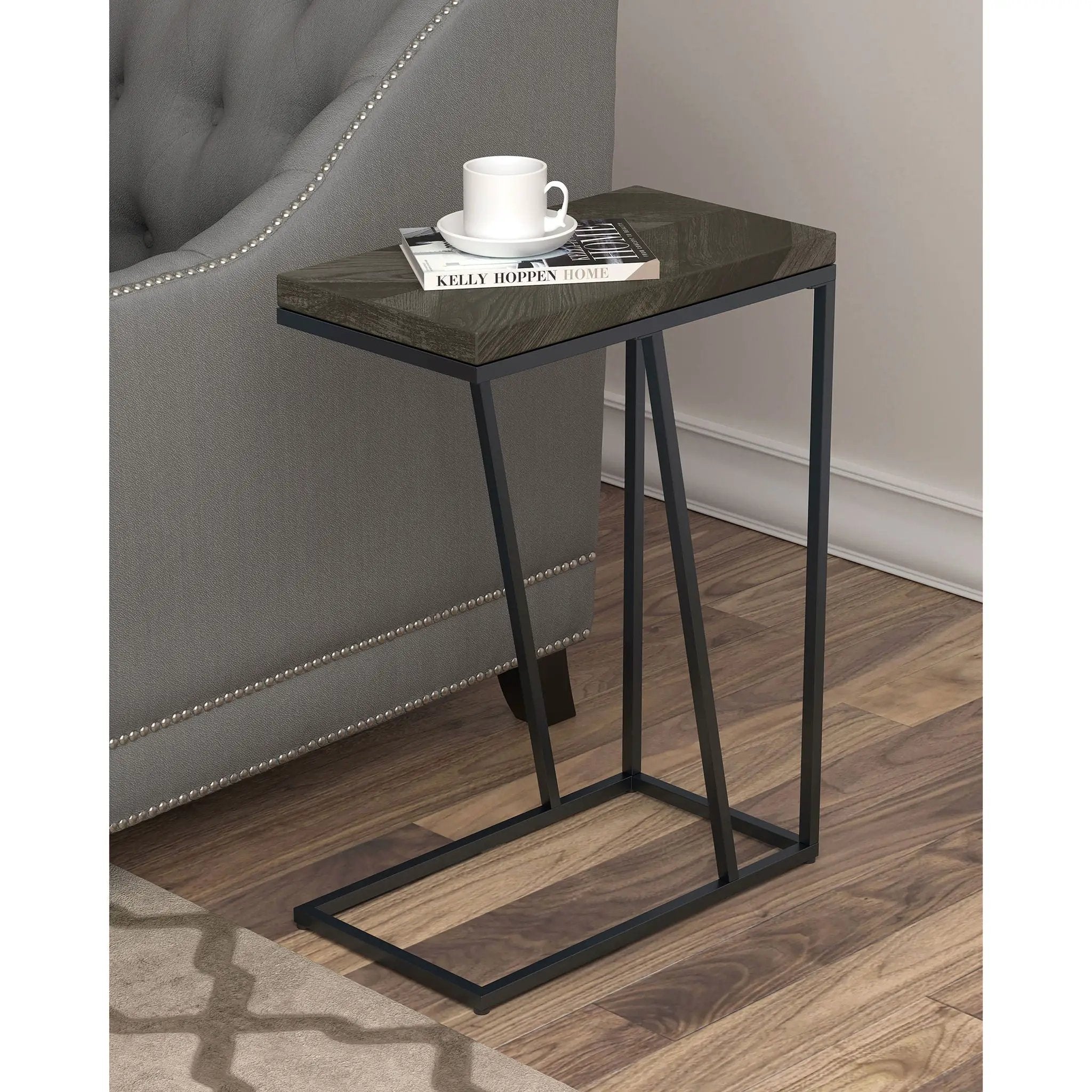 Herringbone Accent Table by HouseOfZazla