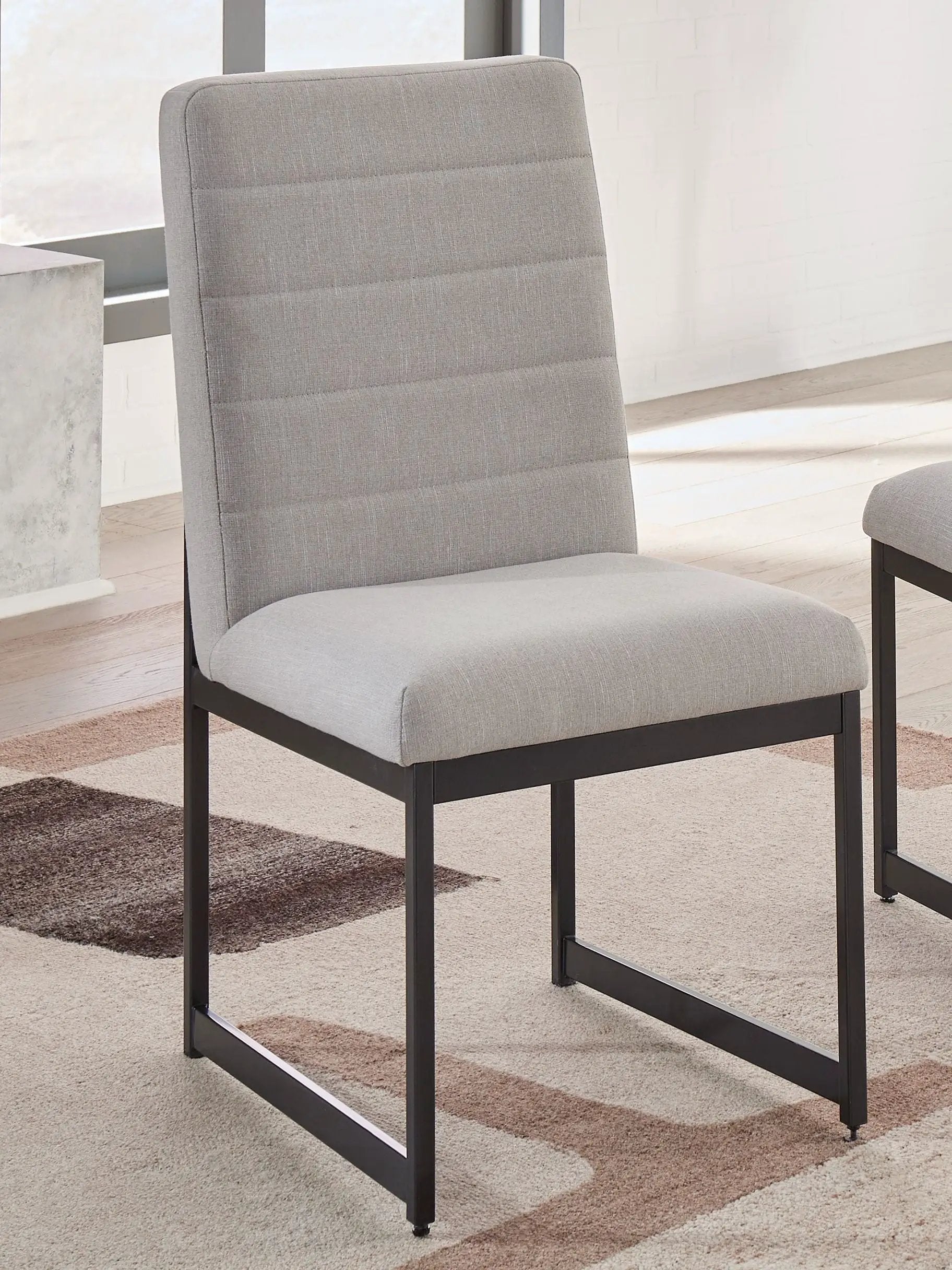 Tomtyn - Dining Upholstered Side Chair (Set of 2) - Light Brown by Unique Piece Furniture