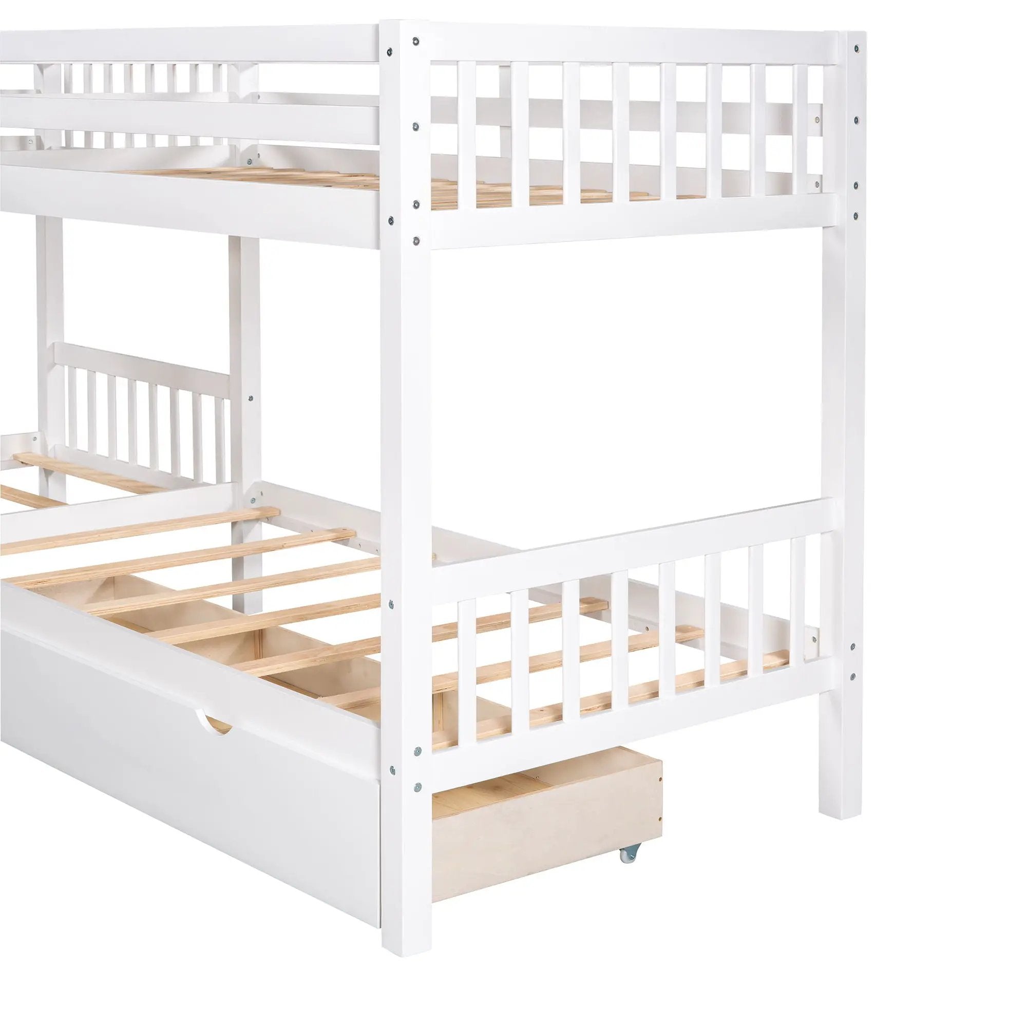 L Shaped Bunk Bed With Drawers by HouseOfZazla