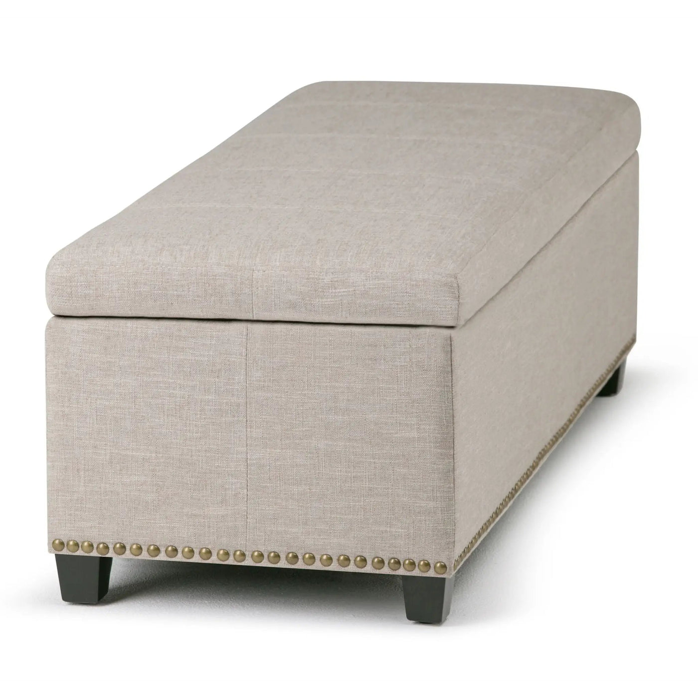 Kingsley - Upholstered Large Storage Ottoman by Unique Piece Furniture
