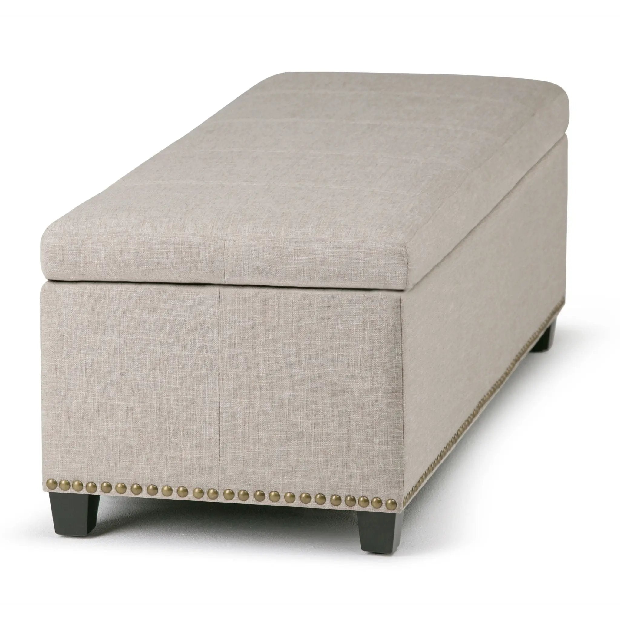 Kingsley - Upholstered Large Storage Ottoman by Unique Piece Furniture