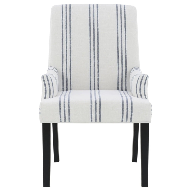 Draper - Upholstered Arm Chair - Beige by HouseOfZazla