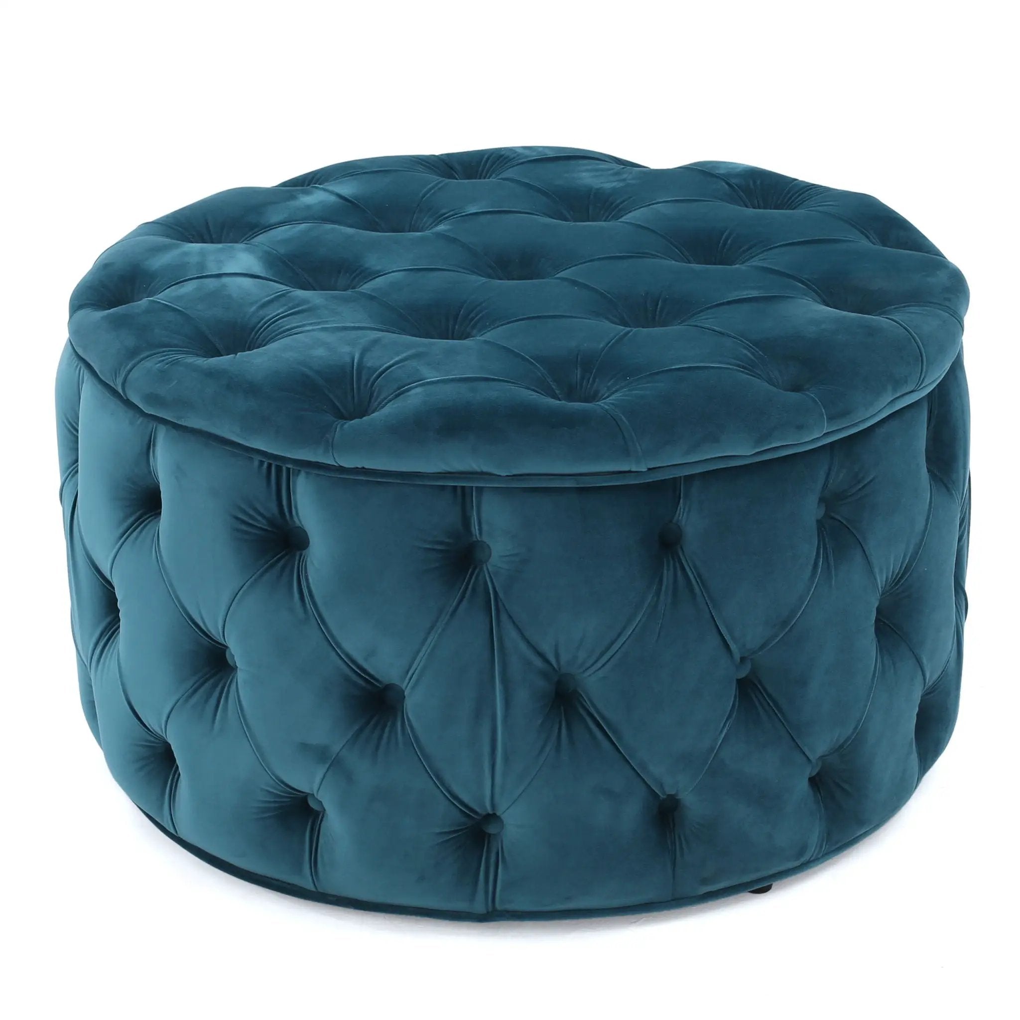 Modern Glam Ottoman Velvet by HouseOfZazla