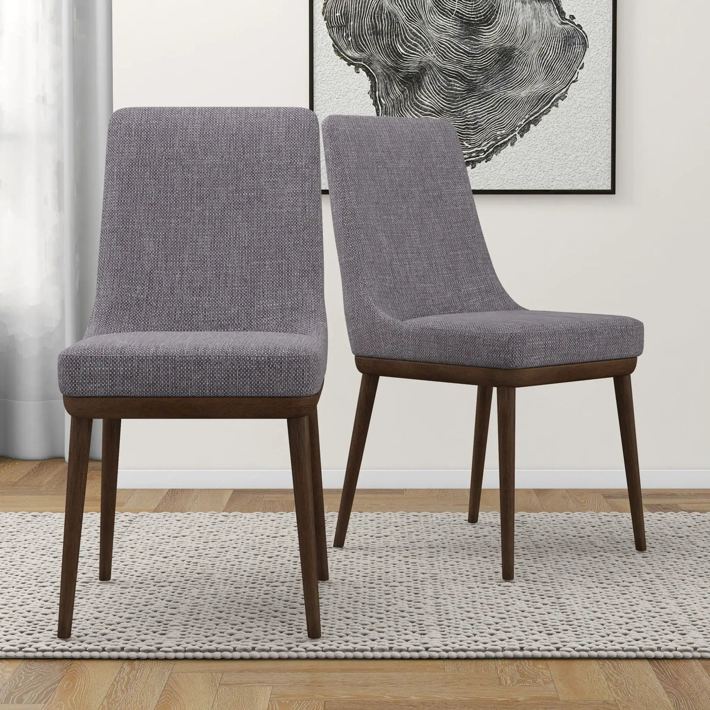 Kate - Mid-Century Modern Dining Chair (Set of 2) by HouseOfZazla