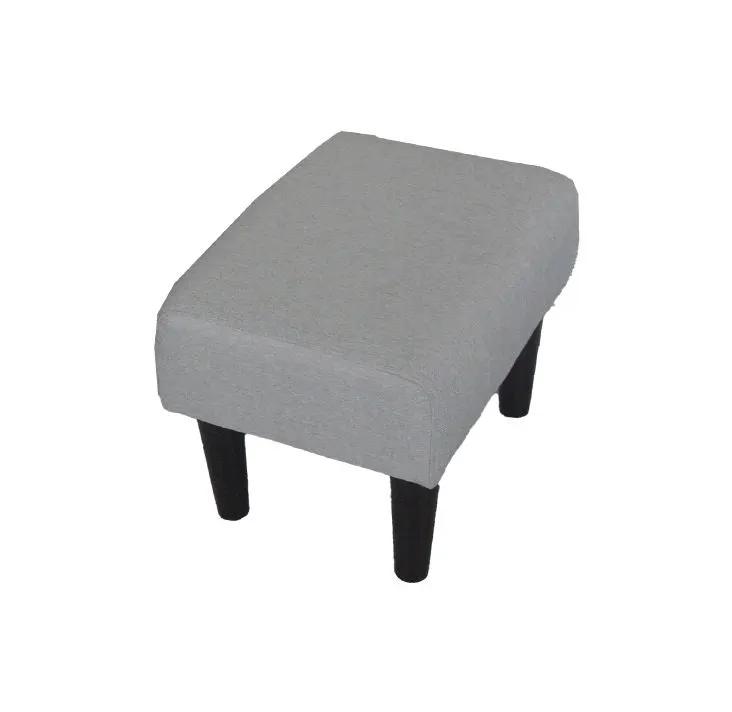 Living Room Sofa Single Chair And Ottoman, Modern Multi-Function Fabric Living Room Sofa Lounge Chair Bed And Stool. Soft Leisure Single Chair Adjustable Into 5 Angles With Sofa Bed by HouseOfZazla
