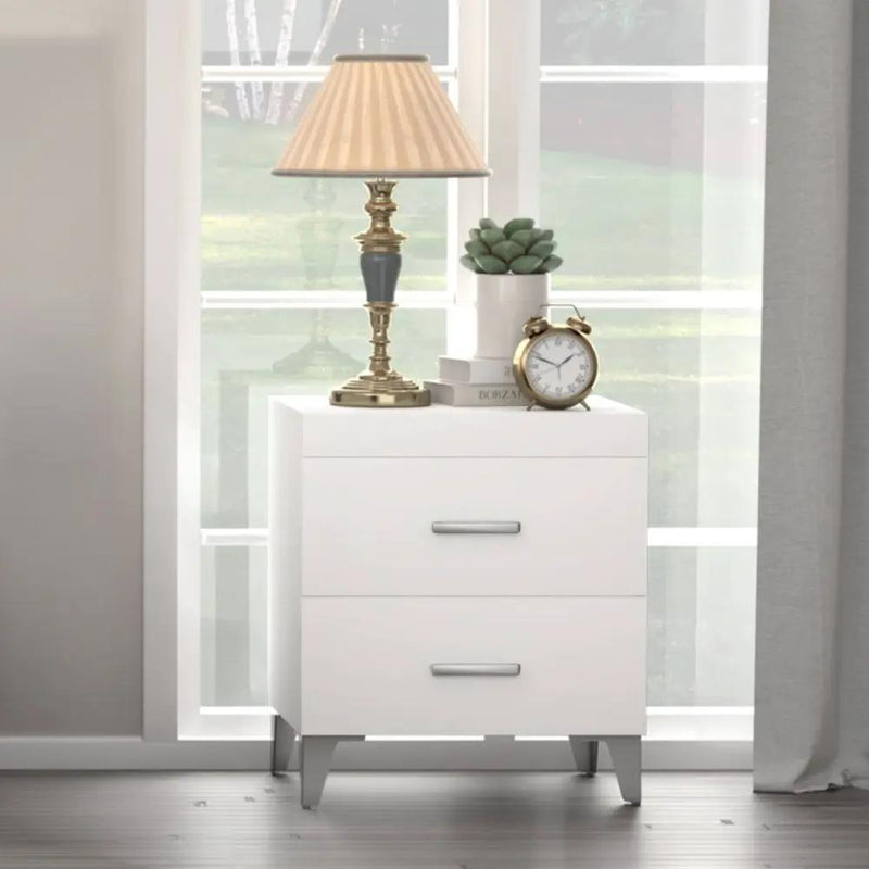 Casilda - Nightstand - White by Unique Piece Furniture