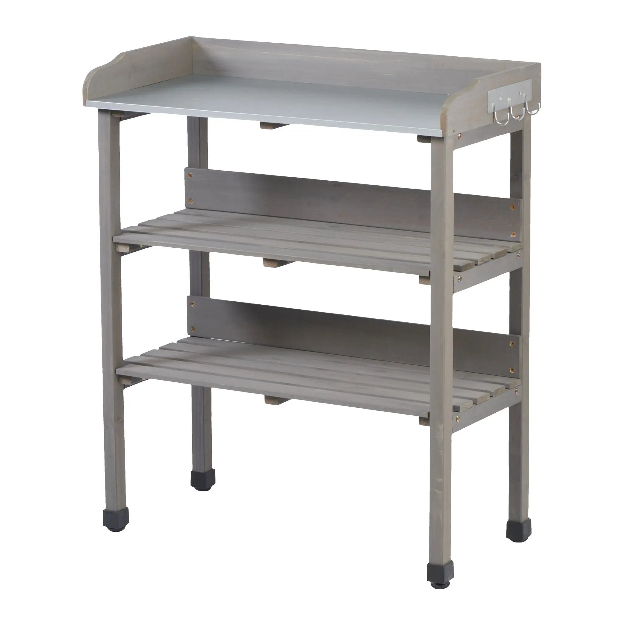 Outdoor Potting Table, 3 Tier Workbench by HouseOfZazla