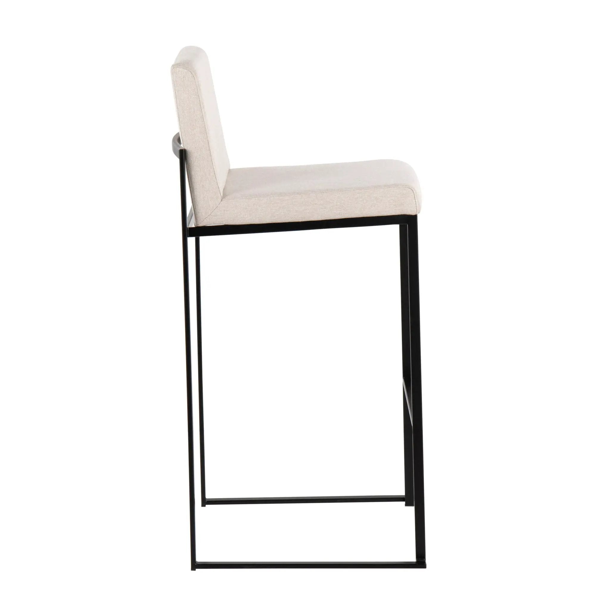 Fuji - Contemporary High Back Barstool Elegant Design by Unique Piece Furniture