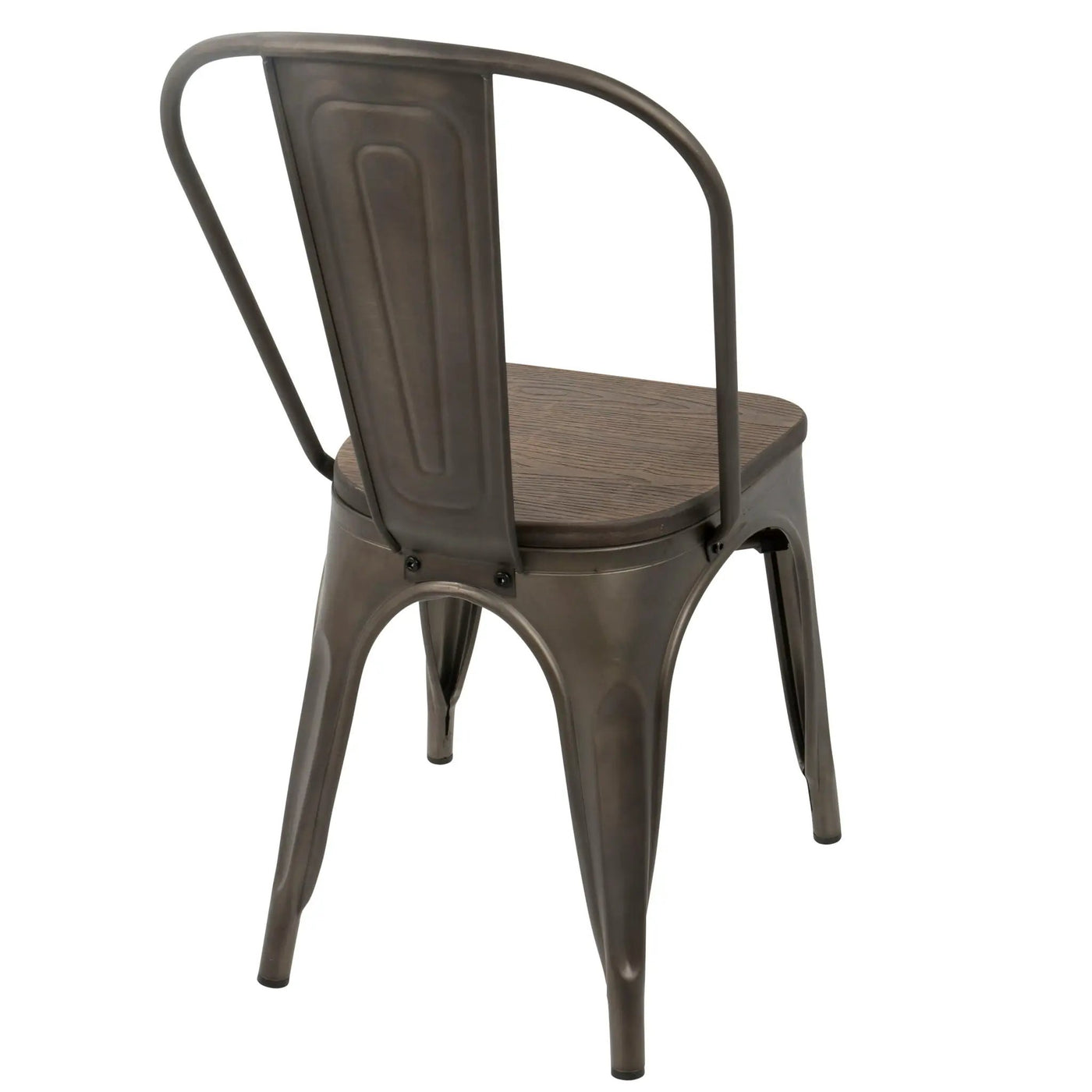 Oregon - IndustrialFarmhouse Stackable Dining Chair (Set of 2) by HouseOfZazla
