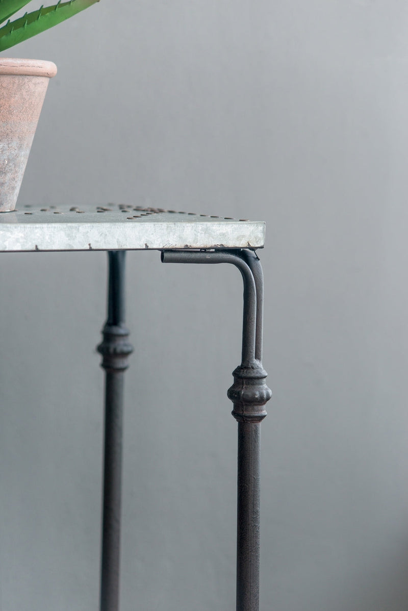 Set of 3 Gilbert Nesting Tables Metal Plant Stand by HouseOfZazla