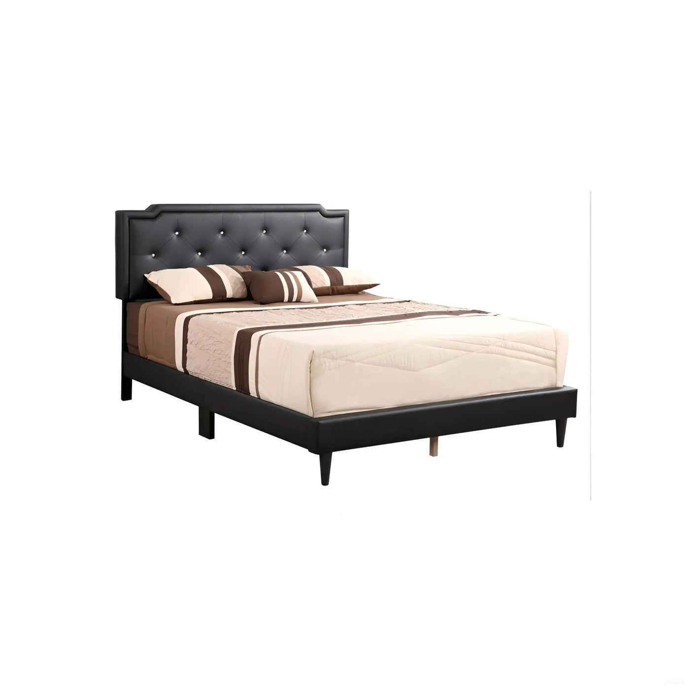 Button Tufted Bed Charming For Cozy Spaces by HouseOfZazla