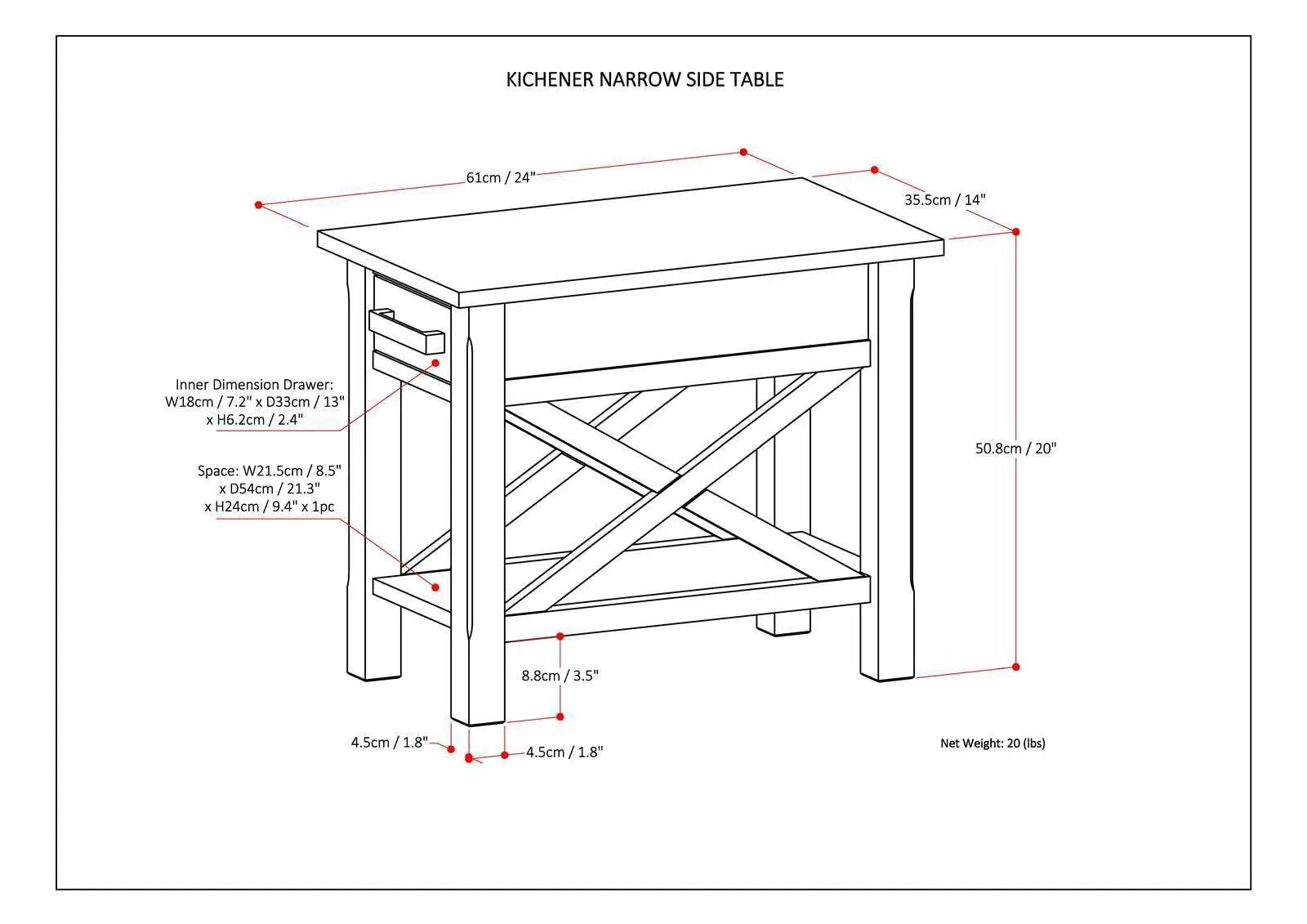 Kitchener - Handcrafted Table by HouseOfZazla