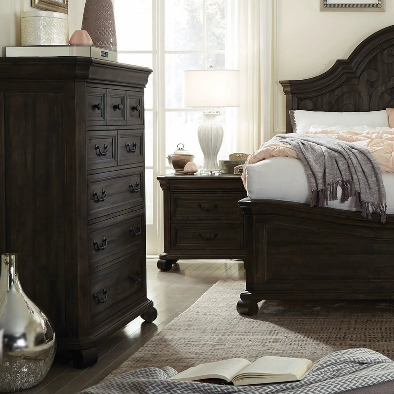 Bellamy - Drawer Chest - Peppercorn by Unique Piece Furniture