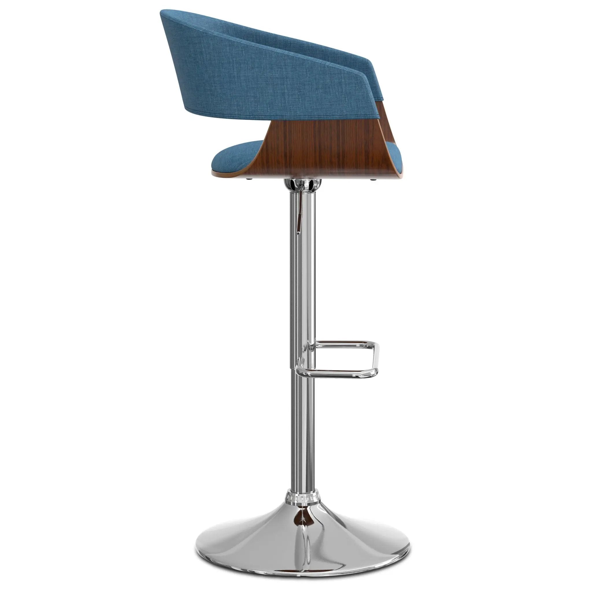 Lowell - Multi-Functional Adjustable Swivel Bar Stool by HouseOfZazla