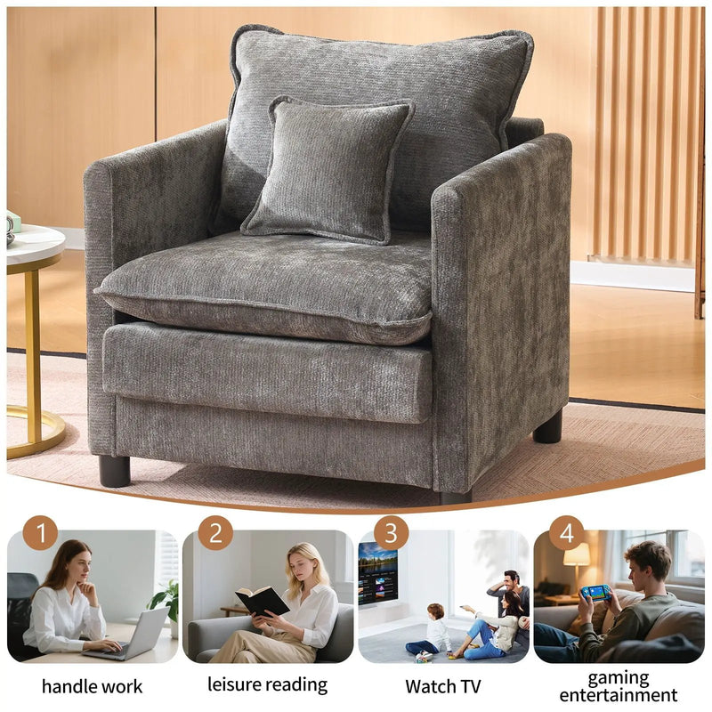 Modern Reading Armchair by HouseOfZazla