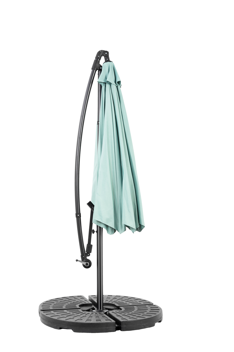 Best Choice Products 10ft Offset Hanging Market Patio Umbrella (No Base) by HouseOfZazla