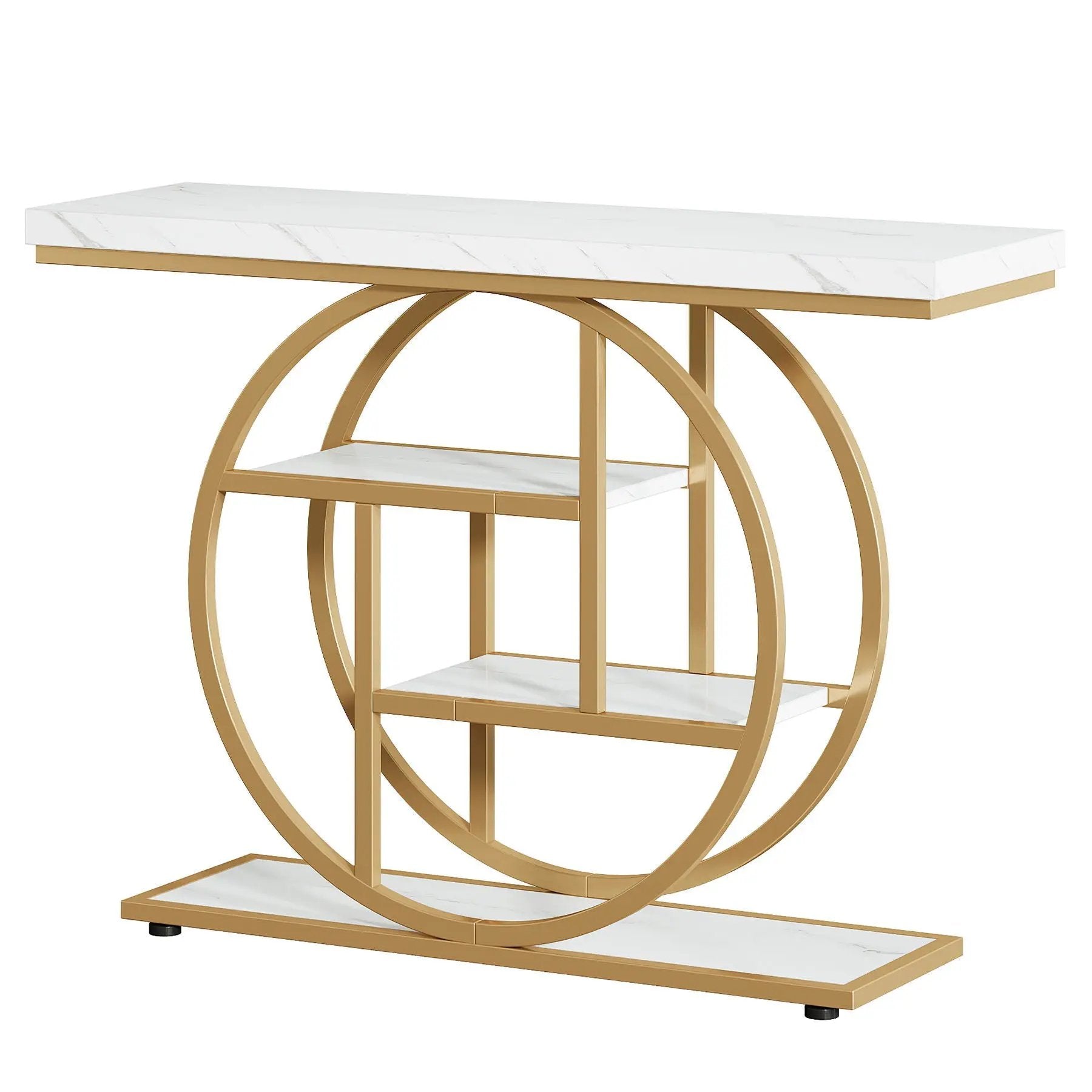 Console Table With 4 Tier Design For Living Hallway by HouseOfZazla