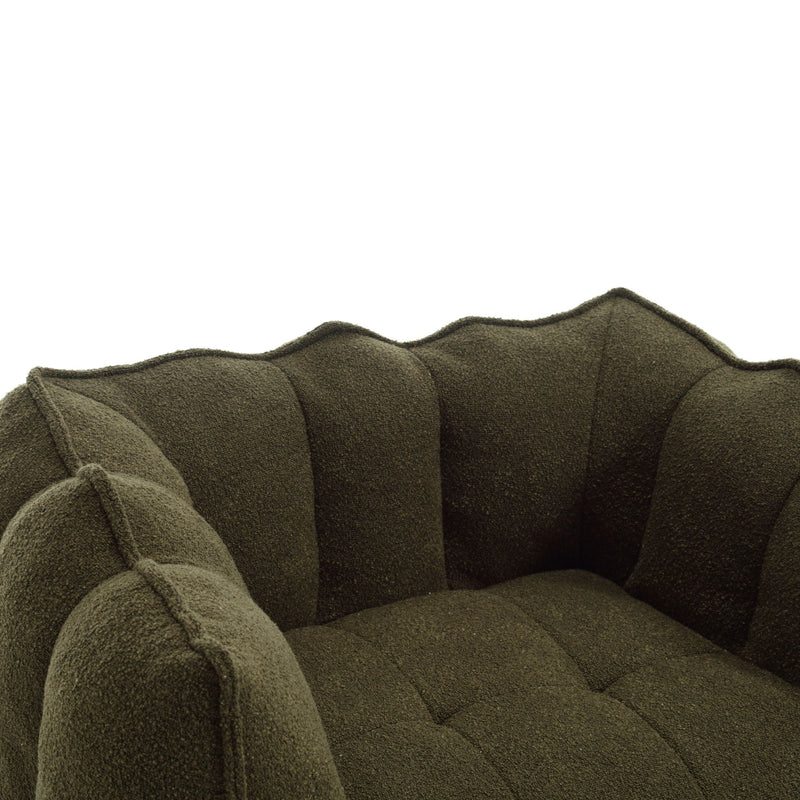 Soft Bean Bag Chair With High Resilient Foam by HouseOfZazla