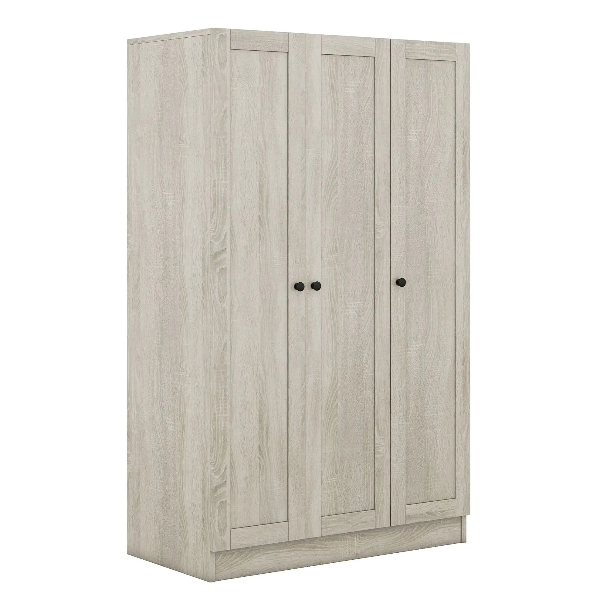 3 Door Shutter Wardrobe With Shelves by HouseOfZazla