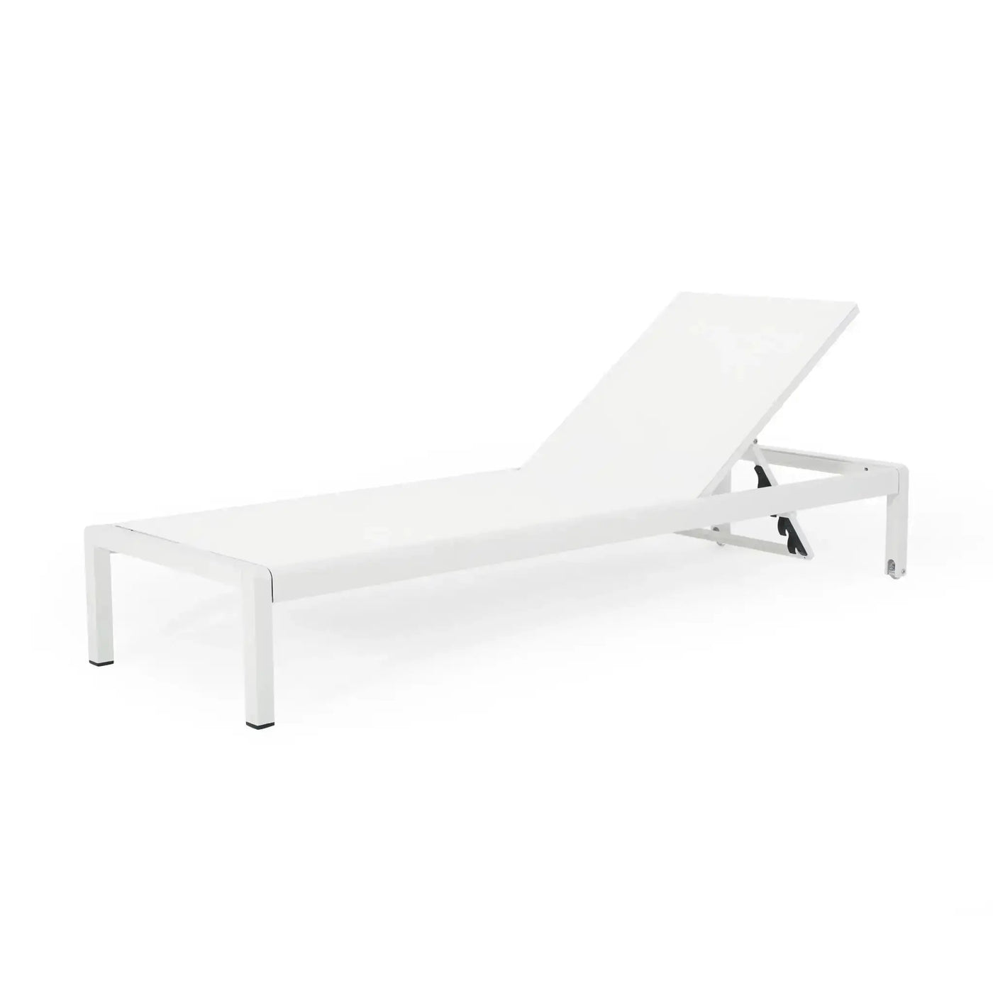 Outdoor Patio Chaise Lounge with 5 Reclining Positions by HouseOfZazla
