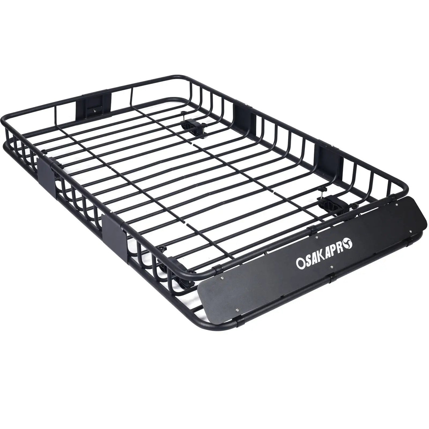 Motoring Rooftop Cargo Carrier Basket Steel Universal Fit Roof Rack by HouseOfZazla