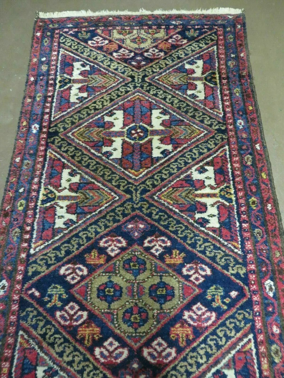 2' 6" X 9' Antique Handmade Turkish Anatolian Wool Runner Rug Nice by Jewel Rugs