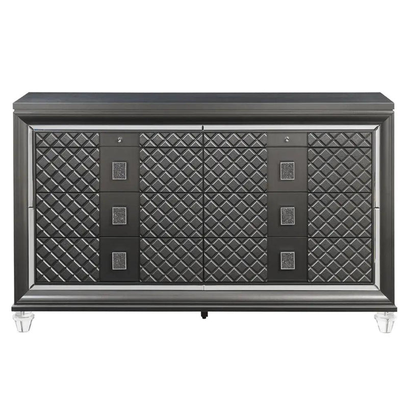 Sawyer - Commode - Gris métallisé