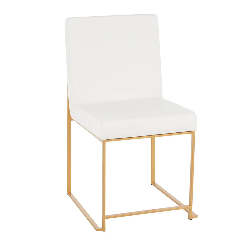 Fuji - Contemporary Stylish Frame, High Back Dining Chair (Set of 2) by Unique Piece Furniture