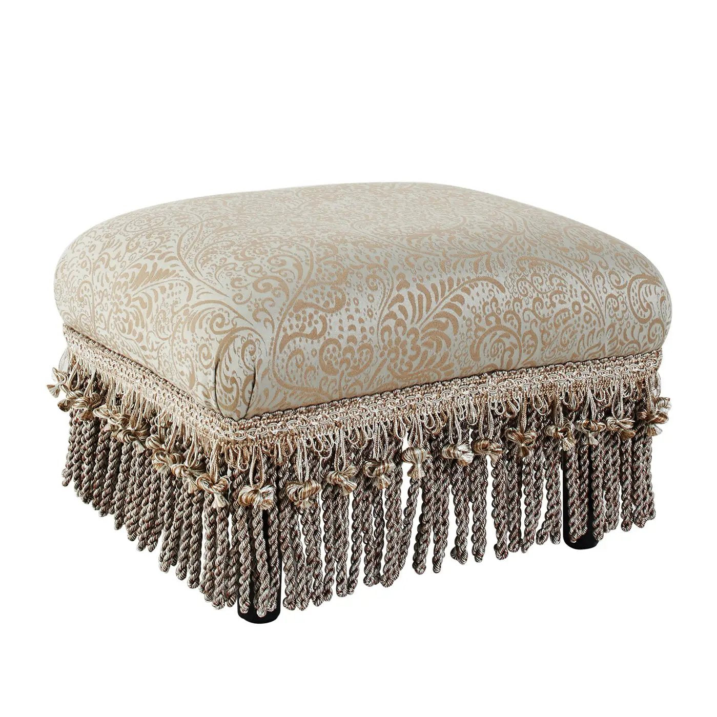Fiona - Handcrafted Accent Footstool Ottoman by Unique Piece Furniture