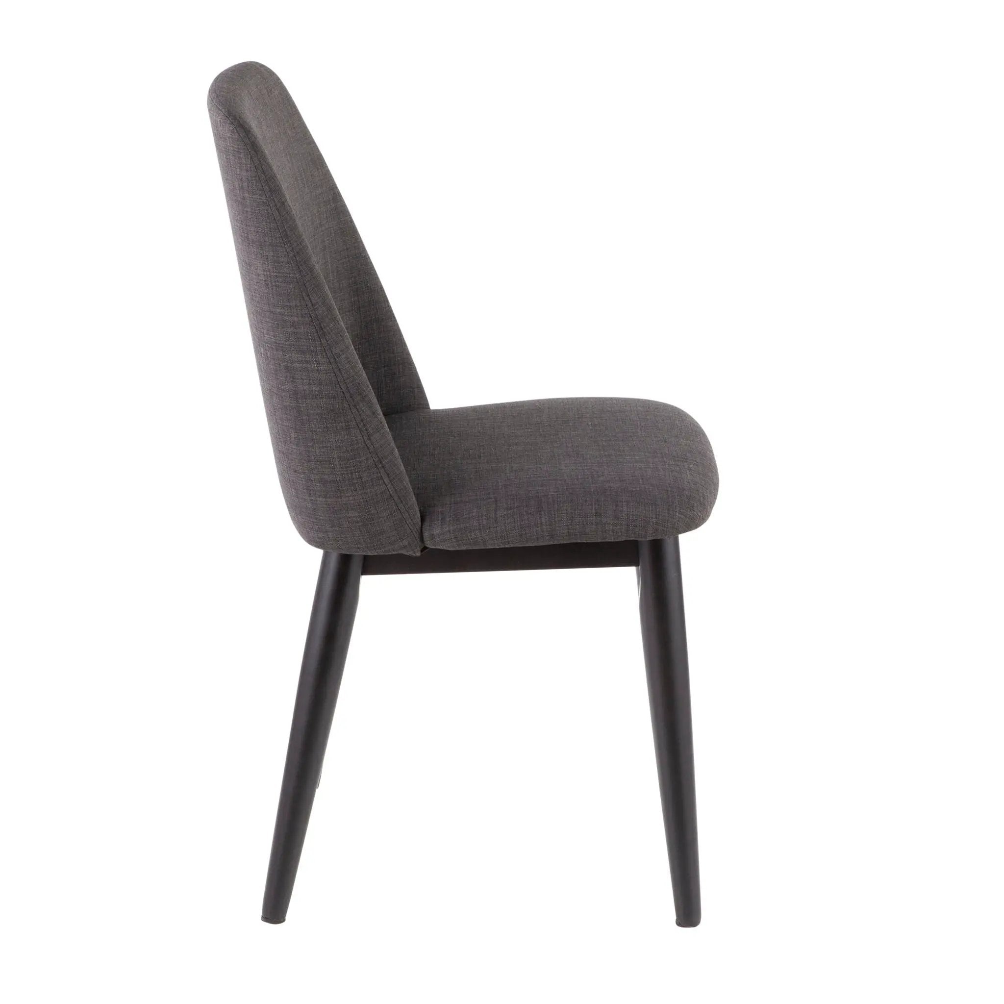 Tintori - Contemporary Dining Chair (Set of 2) - Charcoal by Unique Piece Furniture