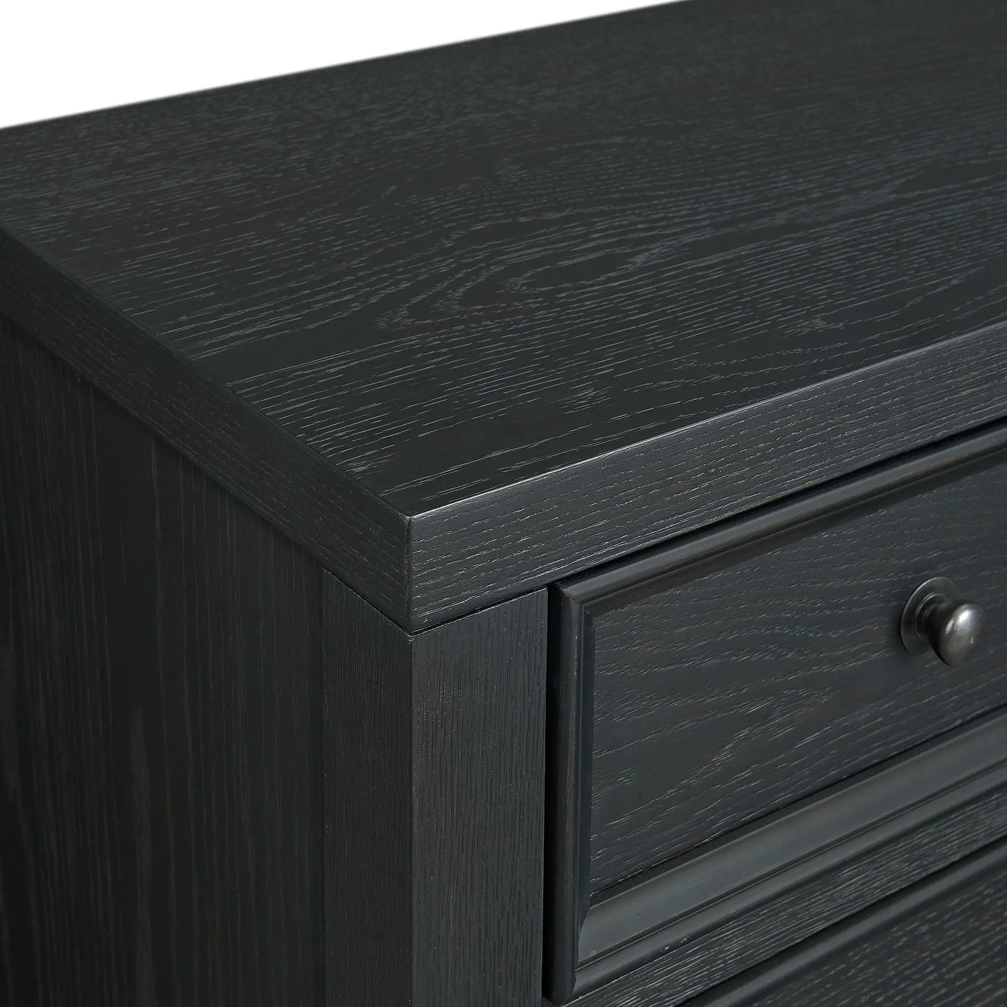 6 Drawer Chest With Knobs And Smooth Slides by HouseOfZazla