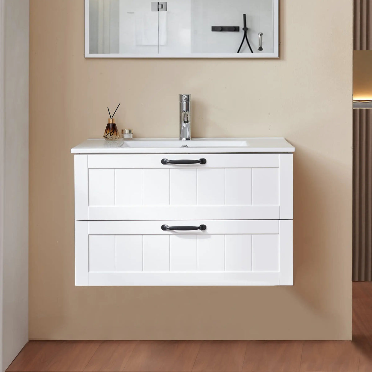 31.5" Bathroom Vanities Cabinet with Sink Combo