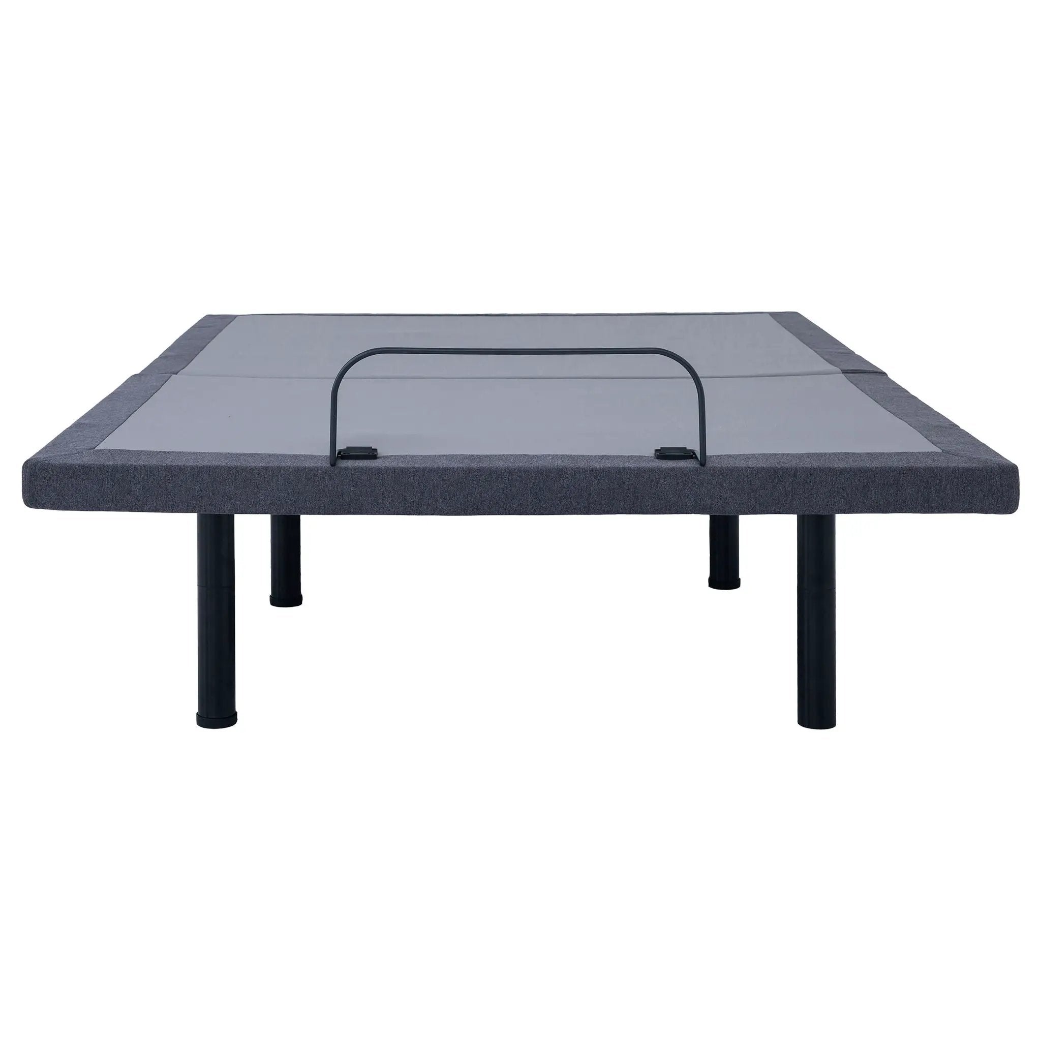 Clara Twin Extra Long Adjustable Bed Base Grey and Black by Unique Piece Furniture