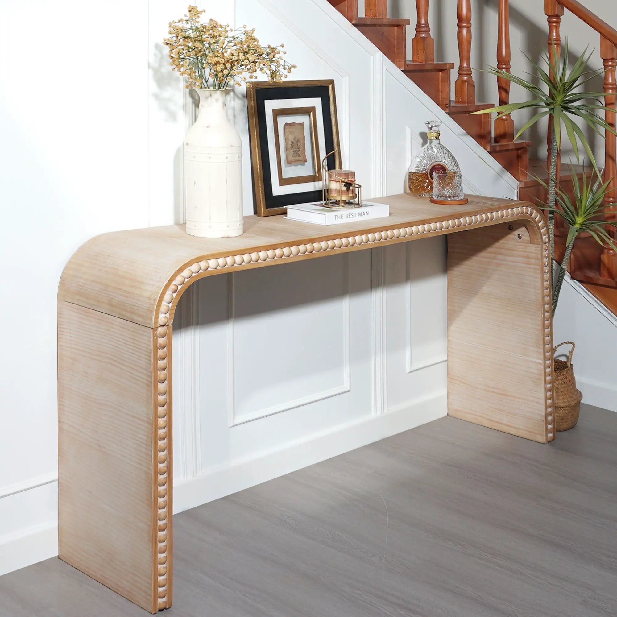 Waterfall Console Table by Unique Piece Furniture