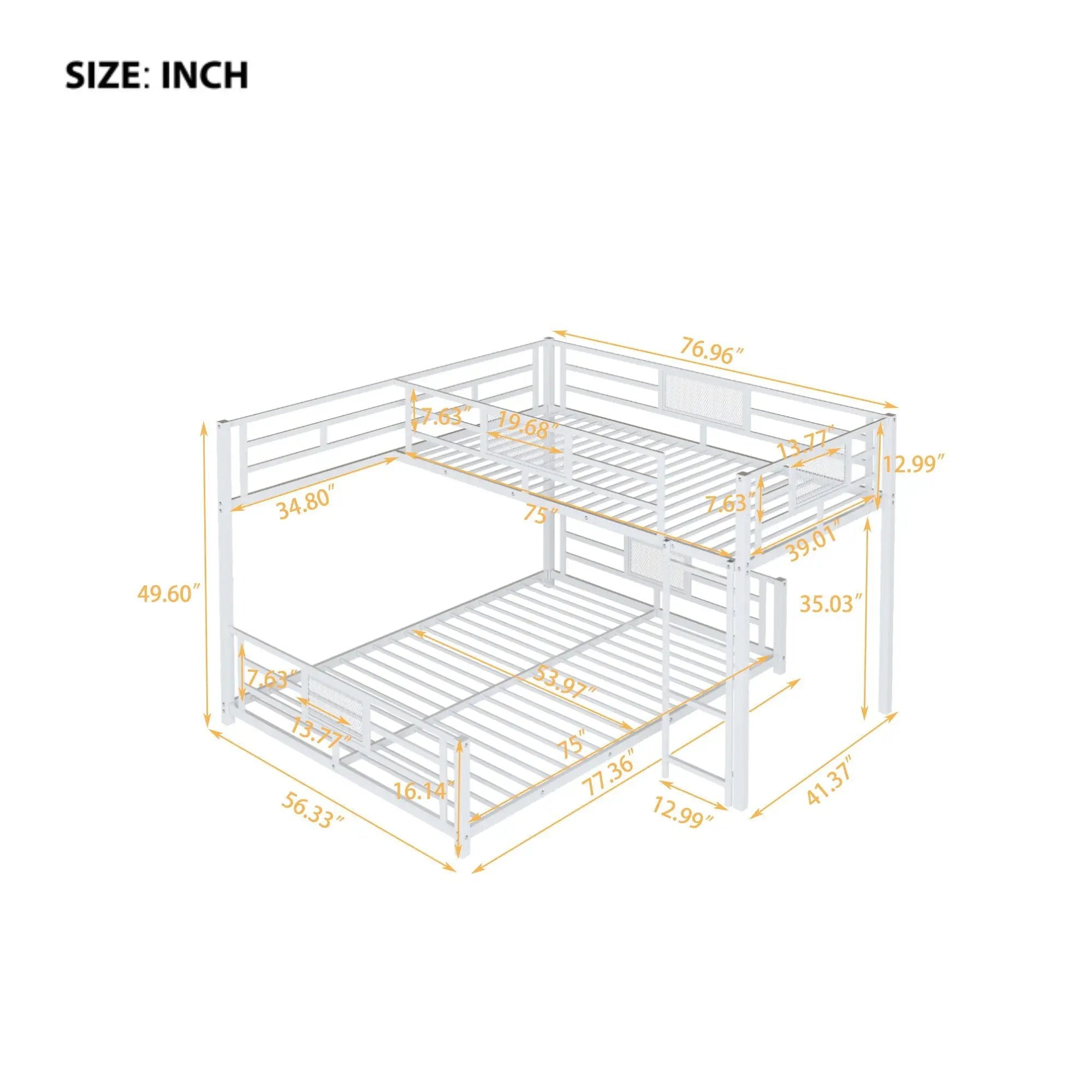 L-Shaped Bunk Bed by HouseOfZazla