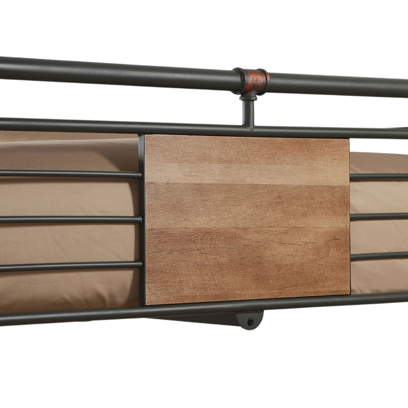 Brantley - Full Long / Queen Bunk Bed - Black by HouseOfZazla