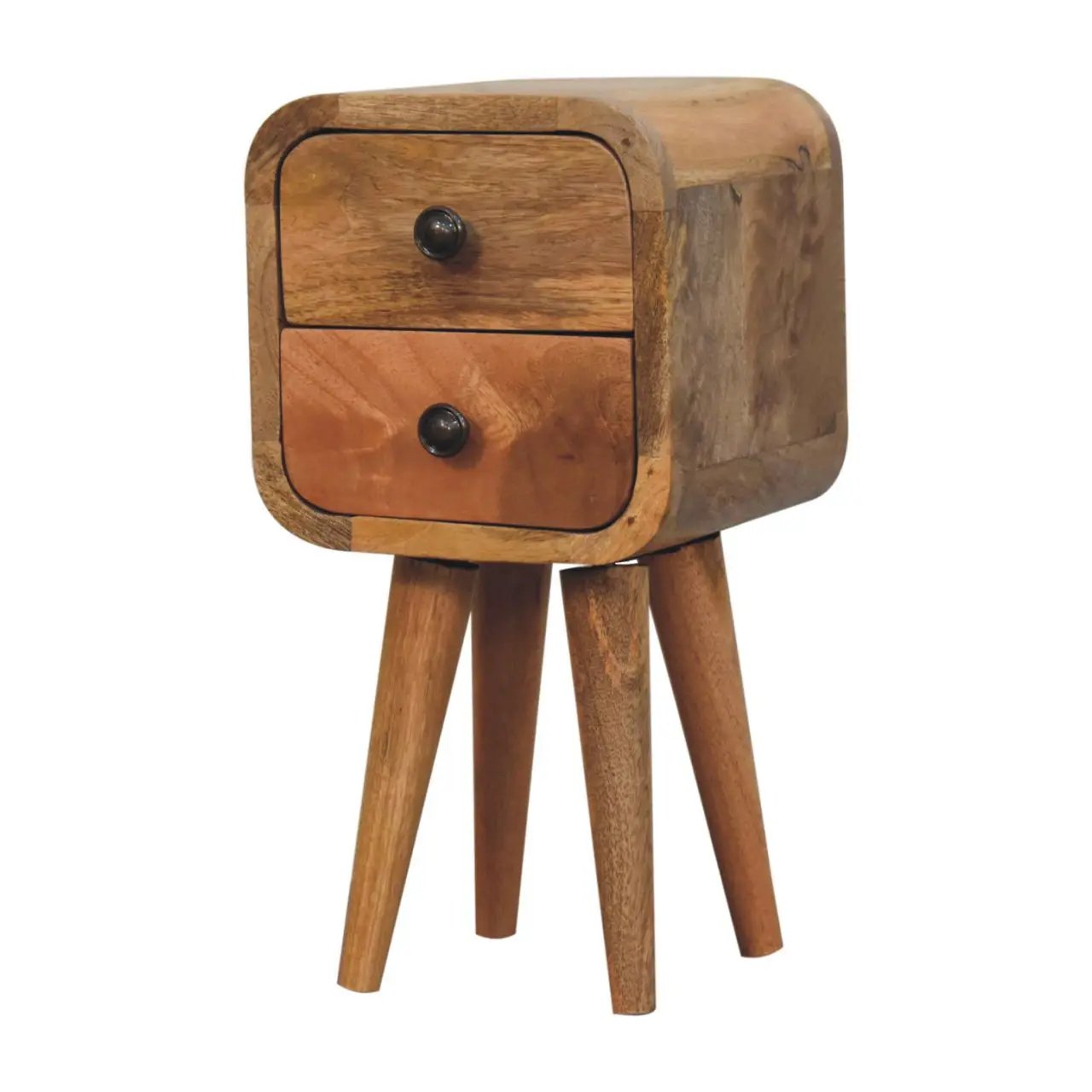 Curved Nightstand, by Unique Piece Furniture