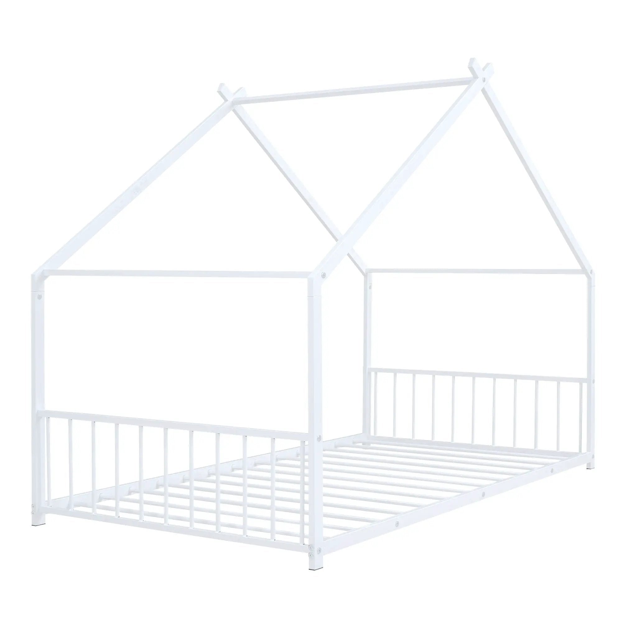 Metal House Bed by HouseOfZazla