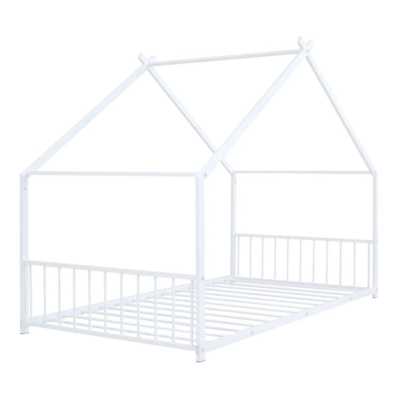 Metal House Bed by HouseOfZazla