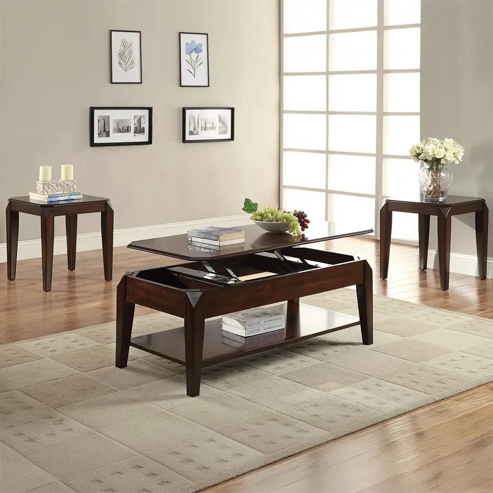 Docila - Coffee Table With Lift Top - Walnut by Unique Piece Furniture
