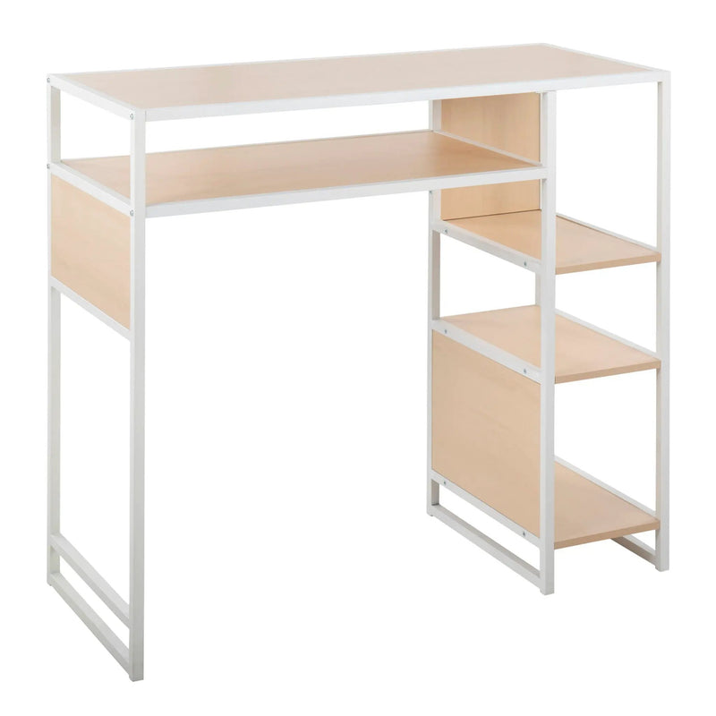 Display - Farmhouse Bar Height Table With Storage Space by Unique Piece Furniture