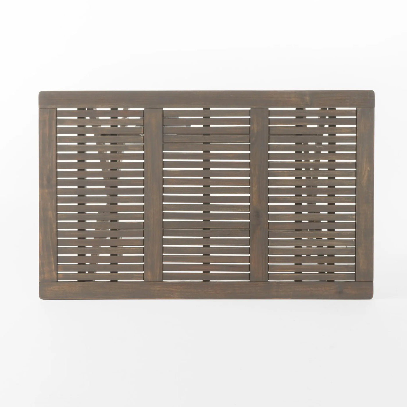 Blissique Outdoor Foldable Wood Dining Table With Slat Design by HouseOfZazla