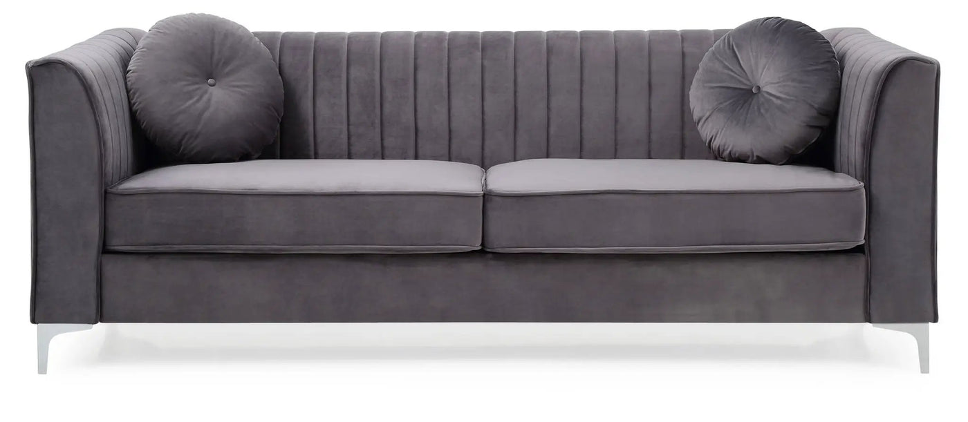 Delray - Micro Suede Sofa by HouseOfZazla