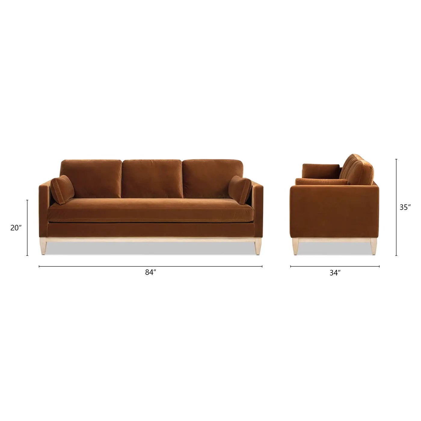 Knox - Modern Farmhouse Sofa by HouseOfZazla