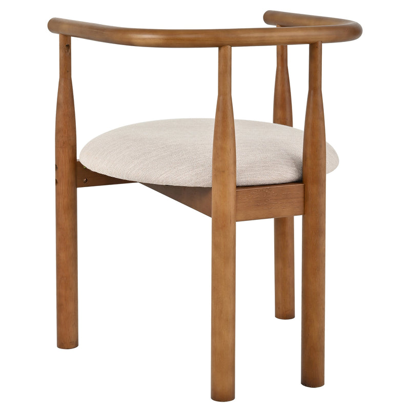 Modern Dining Chair Set of 2 with Solid Wood Legs by HouseOfZazla