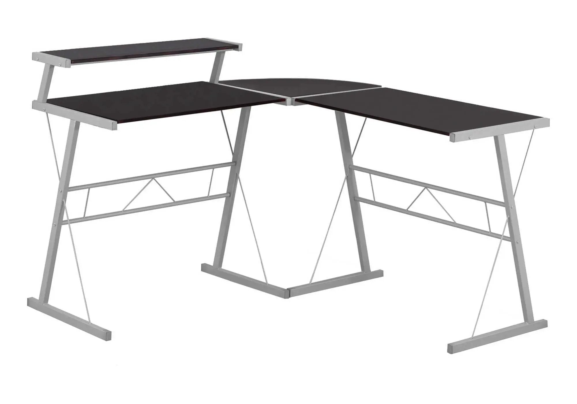 Computer Desk, Home Office, Corner, L Shape, Laptop, Durable Construction by Unique Piece Furniture