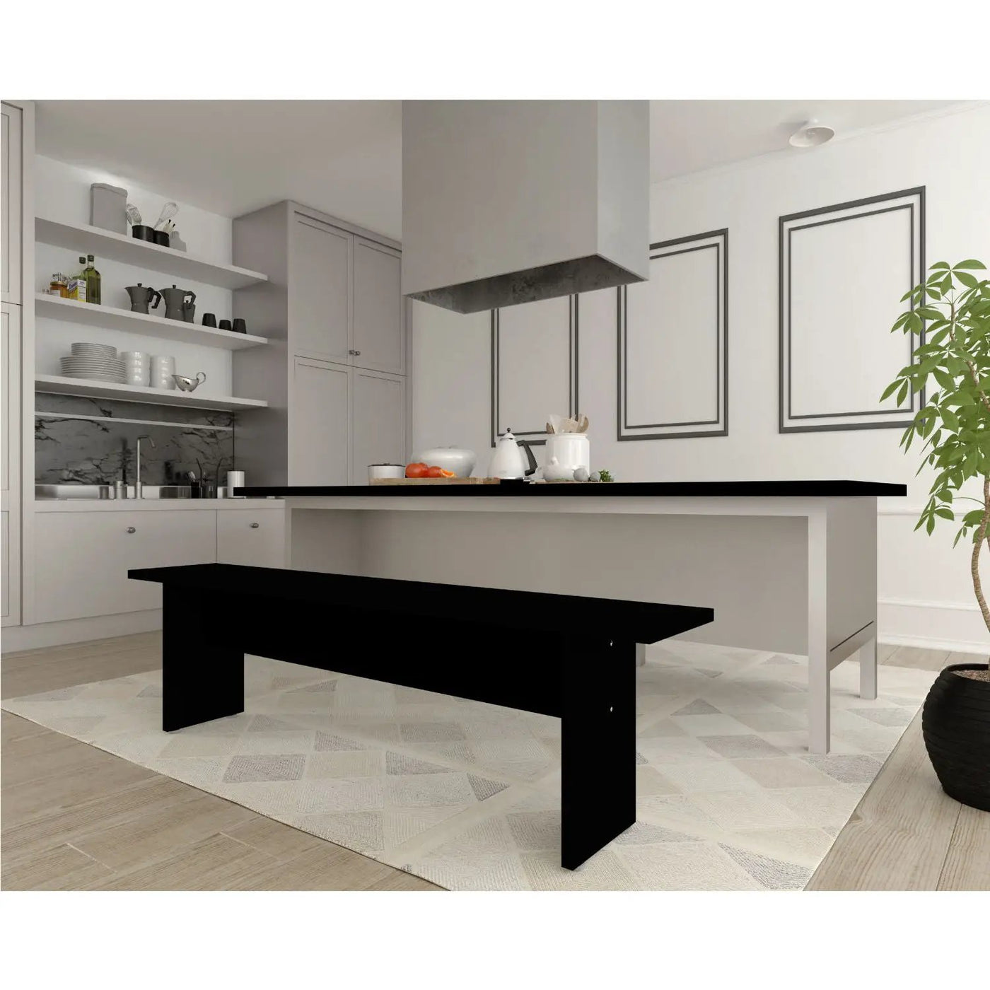 Nomad - Dining Bench For 2 Persons by HouseOfZazla