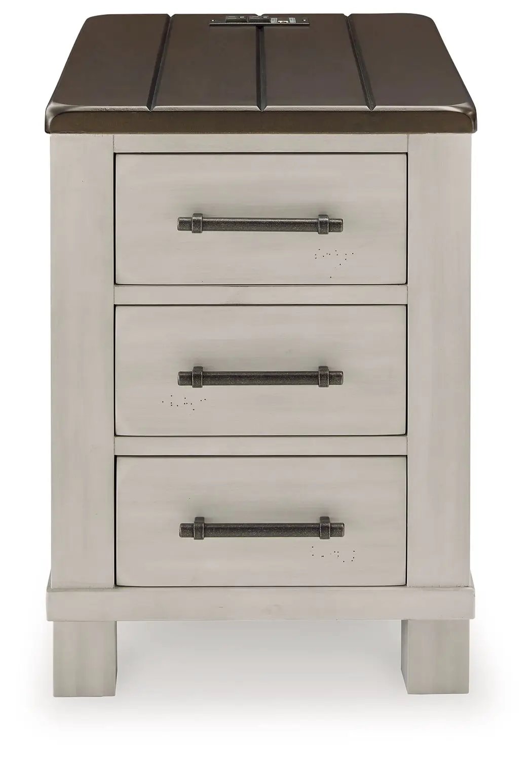 Darborn - Chair Side End Table - Gray / Brown by Unique Piece Furniture